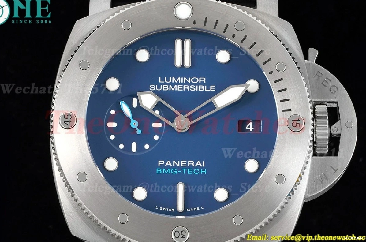 P9010 RU Submersible Tech 47MM VSF BMG TI PAM692 Blue 0126